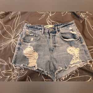 Garage Denim Shorts